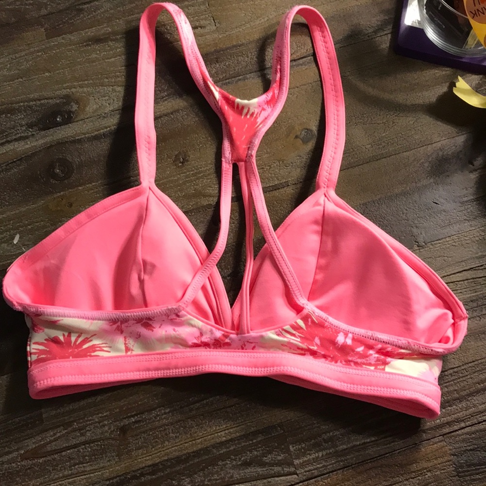 Maaji Reversible Scoop Halter Top -Pink Flamingo - Picture 8 of 8